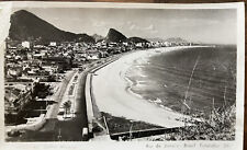 rppc rio de janeiro Brazil 1950s Lablon Beach Real Photo  picture
