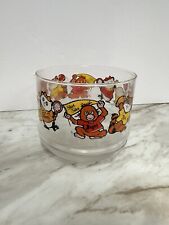 Vintage 1980’s Shirt Tales Glass Candy Dish Still Has Pic N Save Sticker picture