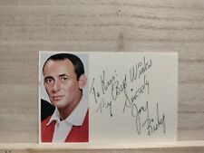 Joey Bishop Signed Cut picture