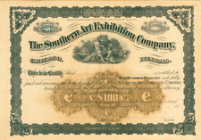 Southern Art Exhibition Co. - Stock Certificate - General Stocks picture