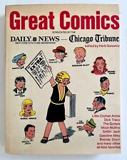 GREAT COMICS BY DAILY NEWS & CHICAGO TRIBUNE Comic Strips HC DJ 2nd Print 1974 picture