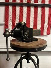 Restored Reed 104 Bench Vise 4 Bolt Base 4” Jaws picture