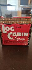 Vintage Towle's Log Cabin Syrup Tin Full picture