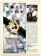 Original 1993 JCPenny Pulsar Watch - Original Print Ad (5x11) Advertisement picture