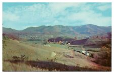 Vintage Panoramic View of Hazelwood Waynesville NC Postcard Unposted Chrome picture