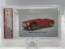 1955 D72 Mother's Cookies Sport Cards #2 Ferrari 250 Mille PSA 8 NM-MT picture