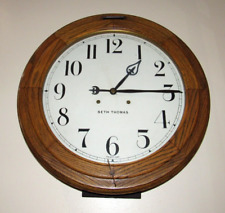 Antique Seth Thomas Gallery Wall Clock 30-Day Timepiece, 23.5