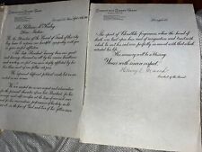 1901 Springfield MA Cooley’s Hotel Owner President McKinley Assassination Letter picture