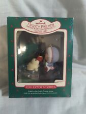 1987 Hallmark Keepsake FROSTY FRIENDS Christmas Ornament 8th Series Eskimo Seal picture