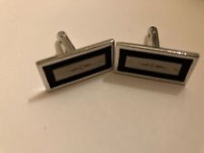 vintage esate rectangle cuff links picture