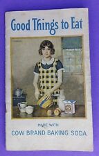 Vintage 1925 Cow Brand  Baking Soda Recipe Booklet - Good Things to Eat picture