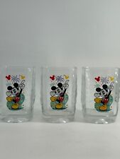 VTG 2000 Walt Disney World McDonald's Celebration Glasses Featuring Mickey Qty 6 picture