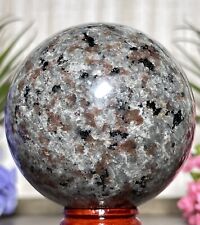 72mm SYENITE SPHERE - UV Glow Sodalite Orb Yooper Fire Ember Lite Stone Crystal picture