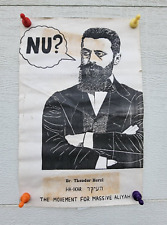 ODD POSTER: Nu? Dr. Theodor Herzl - Ha-Ikar - The Movement For Massive Aliyah picture