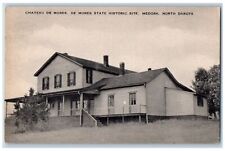 Medora North Dakota ND Postcard Chateau De Mores State Historic Site c1920's picture