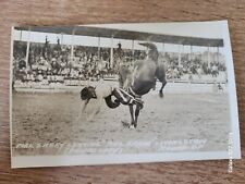 Vintage Rodeo Doubleday Real Pic Post Card 1910's-1920's Phil Emery Sol Frank picture