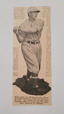 Max Bishop A's Batting 1930 Baseball Picture picture