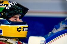 Ayrton SENNA. Williams. 1992 Portrait Brazil GP. F1 Photo 10x15 cm. F085s208 picture