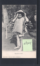 VINTAGE c1905 Juan Kaiser Art Photography MEXICO Postcard: MUCHACHO INDIO picture