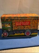 Starbucks coffee company vintage tin picture