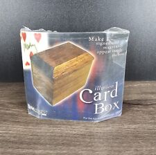 ILLUSION CARD BOX- MAGIC MAKERS MAGIC TRICK picture