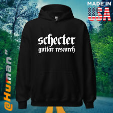 New Schecter Guitar Logo Men's Hoodie Size S - 3XL  picture