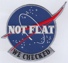 Earth Not Flat We Checked NASA Patch (4.5