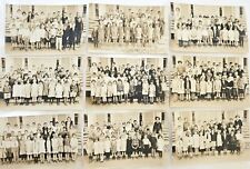 9 Vintage Photographs 1930-1940s School Class Pictures Alabama picture