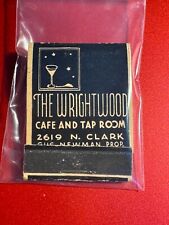 MATCHBOOK - THE WRIGHTWOOD CAFE AND TAP ROOM - UNSTRUCK picture