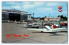 c1960's Air Trails Inc. Municipal Airport Salinas California CA Planes Postcard picture