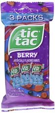Tic Tac Fresh Breath Mints Berry  1 oz  Factory Sealed, Pack of 3, DISCONTINUED picture
