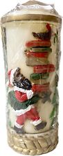 Santa Claus Candle Emperor Art Creations African American “Santa’s Gift” #430AA picture