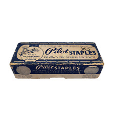 Vintage 1960s Box - Pilot Brand Staples - Ace Fastener Corp - Chicago picture