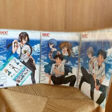 UCC Coffee x Evangelion collaboration clear file 3 sets unopened Unused D1458 picture