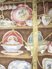 Braemore Interior Fabric Tromp L'oeil China Hutch Novelty French Country 10 YDS picture