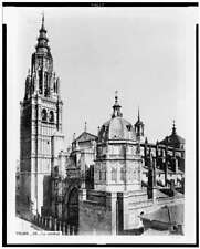 Photo:Toledo. La catedral, Spain, Cathedras, 1860's picture