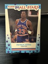 1989 PATRICK EWING #7 FLEER 89 ALL STARS STICKER NM/M  picture