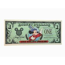 1997 $1 Disney Dollar Sorcerer Mikey 25th Anniversary WDW A00173079A picture
