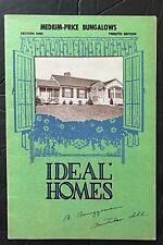 1930s House Plan Catalog Medium Price Bungalows Die Cut Cover Ideal Homes picture