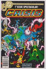 Crisis On Infinite Earths #1 DC Comics 1985 Newsstand copy George Perez NM picture