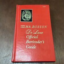Vintage Old Mr Boston DeLuxe Official Bartender's Guide 1968 Excellent Condition picture