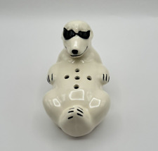 Vintage handmade ceramic polar bear shakers picture