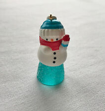 2011 Sweet Li'l Snowman ~ Sparkling Gumdrop ~ Hallmark Miniature Ornament picture