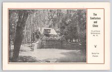 Postcard New York Clifton Springs Sanitarium Clinic Hospital Asylum Antique picture