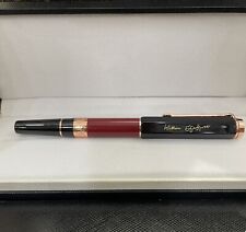 Luxury Great Writers Series Red + Rose Gold Color 0.7mm Rollerball Pen picture