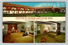Intercourse PA-Pennsylvania, Deitsch Shier Motor Inn Vintage Souvenir Postcard picture