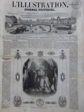 1852 1863 NAPOLON 1ST SACRAMENT STATUE COLUMN VENDOME 9 ANCIENT NEWSPAPERS picture