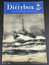WW2 Royal Navy Dittybox Magazine Christmas 1945 Jack London Mick the Miller Dog picture