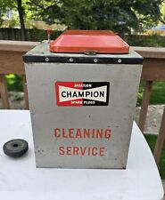 Vintage Aviation Championship Spark Plugs Cleaning Service Airplane picture