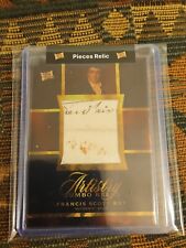 FRANCIS SCOTT KEY 2023 Pieces of the Past Handwriting Relic ARTISTRY COLLECTION picture